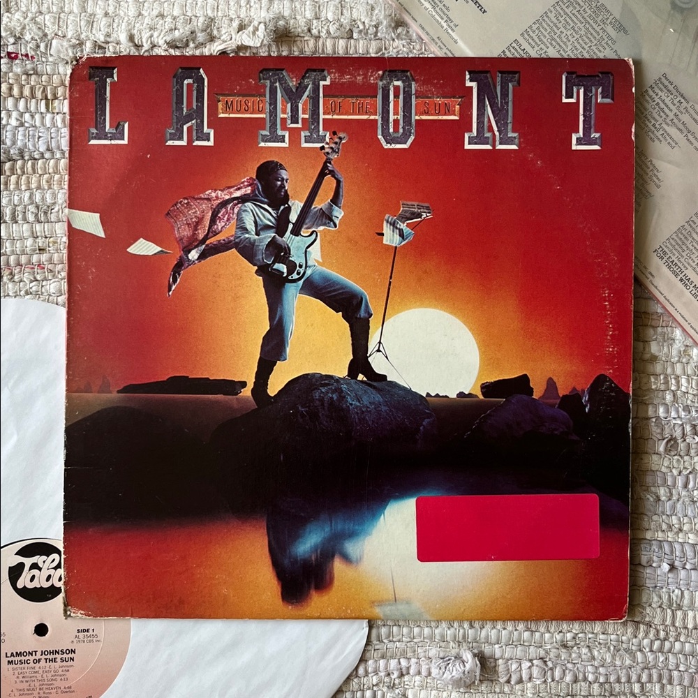 Lamont Johnson - “Music Of The Sun” Vinyl LP
